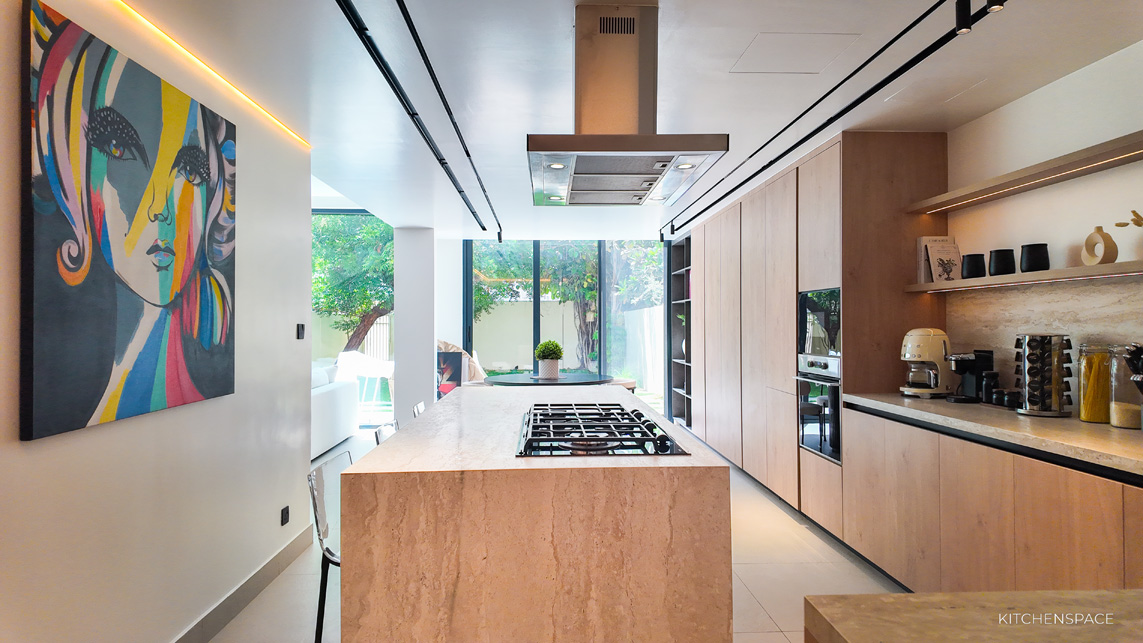 Scandinavian Minimalist Oak Kitchen